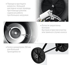 Бетономешалка Зубр 120 л БМЧ-120