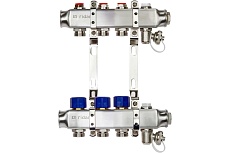 Комплект коллекторов с кронштейнами Ридан SSM-3R set 3 контура 088U0973R