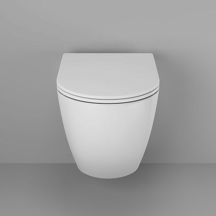 Подвесной унитаз Grossman Thin Rim GR-5601S с микролифтом, белый Подвесной унитаз Grossman Thin Rim GR-5601S с микролифтом, белый