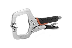 Зажимные клещи Intertool C-type 150мм, Cr-V UT-5205