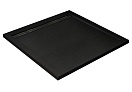 Поддон для душа Cezares TRAY-AS-A-100-30-NERO 100x100 из мрамора, черный