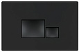 Кнопка смыва BelBagno BB074NERO для BB020, BB025, BB026, матовый черный