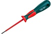 Шлицевая диэлектрическая отвертка Jonnesway SL, DV13S275 (D19S275), 2,4х75 мм