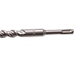 Бур по бетону, двойная спираль, Cobalt W-tip (18x600 мм; SDS PLUS) Denzel 705046
