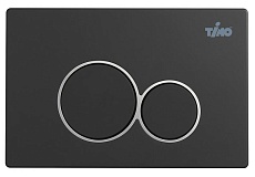 Кнопка смыва Timo Kulo FP-001MB матовый черный