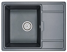Кухонная мойка Granula GR-6503 65 см шварц