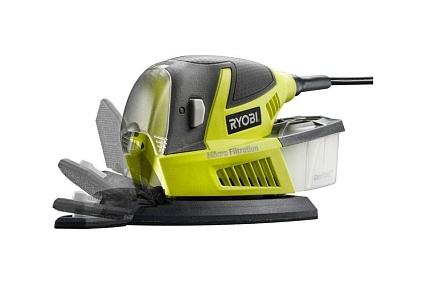 Дельташлифмашина Ryobi + 20 шлифлистов RPS100-SA20 5133002906