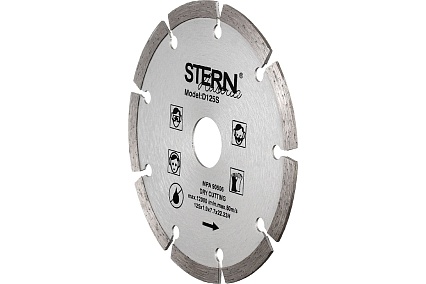 Диск алмазный сегментный Stern 125х1.9х7.7х22.2 мм TORGWIN S23581
