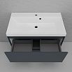 Тумба с раковиной Style Line Манхэттен 80 см напольная