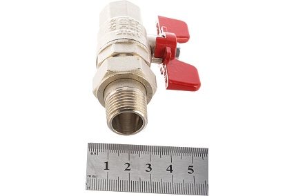 Шаровой полнопроходной кран с американкой STOUT ВР/НР 1/2" SVB-1007-000015 RG008SHJJT7H8A