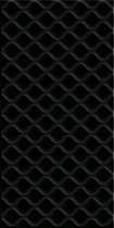 Плитка Cersanit Deco чёрная 29,8x59,8 см, DEL232D-60