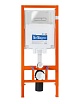Подвесной унитаз BelBagno Amanda BB051CHR/BB051SC/BB002-80/BB014-SR-BIANCO комплект 4в1