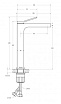 Смеситель для раковины BelBagno ALBANO-LMC-CRM-W0 хром