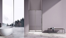 Душевая дверь Vincea Slim-N VDP-4SN120CLGM 120x195 вороненая сталь, прозрачная