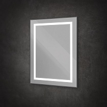 Зеркало BelBagno SPC-KRAFT-700-800-SENS-NERO 70x80 см сенсорный выключатель, черный