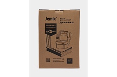 Дренажный насос JEMIX уровень откачиваемой воды от пола - 2 мм, пластик, 0.4КВт, напор 6.5 м, производительность 5 куб.м/час, диаметр всасываемых частиц 3 мм ДНУ-83-6,5