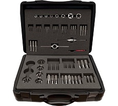 Набор метчиков и плашек Bucovice Tools M24 M3-M24, HSS, 60пр 340240