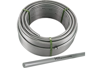 Труба из сшитого полиэтилена Millennium с алюминиевым слоем RAUTITAN Stabil ф25x3,7 (50 м) TPST2537