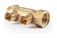 Латунный коллектор PROFACTOR в/н 3/4&quot; х 2 вых 1/2&quot;нар PF MF 262.2