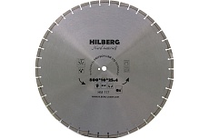 Диск алмазный отрезной сегментный Hard Materials Laser (800x25.4 мм) Hilberg HM117