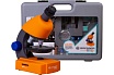 Микроскоп Bresser Junior 40–640x, с набором для опытов, в кейсе 74326