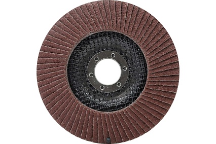 Круг лепестковый SKIPER 125x22 мм, А60, конический, (GCD125-60) 00-00007590