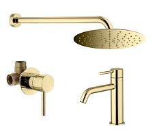 Душевой набор Plumberia IXO KITXO01OR53 золото