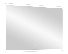 Зеркало Континент Demure Led 80x70 см с подсветкой, музыкой, антипар ЗЛП1135