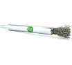 Щетка концевая EuroBrush Д10х118мм, c хв-м д6х20мм, ворс гофр нерж сталь 0.3 мм, на дрель 13-088 EB-E10SS3