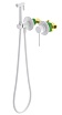 Смеситель Timo Saona 2339/16SM с гигиеническим душем, белый матовый
