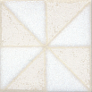 Вставка Kerama Marazzi Амальфи орнамент белый 9.9x9.9 см, STG\B407\1266