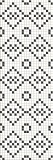 Вставка Meissen Pret a Porter Black&White Mosaic 25х75 см, O-PRP-WIU441-16