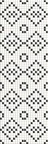Вставка Meissen Pret a Porter Black&White Mosaic 25х75 см, O-PRP-WIU441-16