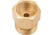 Переходник W21.8x1/14" (СП21.8) внутр.-G3/4" нар., латунь, 5 шт в упаковке Krass 2190592