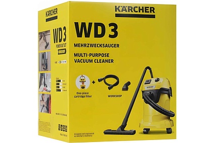 Хозяйственный пылесос Karcher WD 3 P V-17/4/20 1.628-170.0