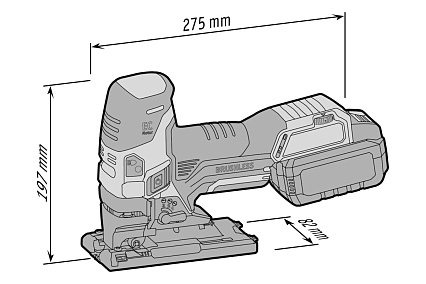 Аккумуляторный лобзик Flex JS 18.0-EC/5.0 Set 489778