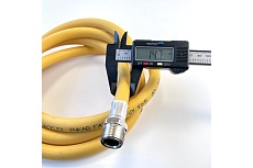 Газовый шланг TUBOFLEX 1/2 ВР/НР, 2 м, желтый 4828582