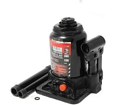 Бутылочный двухштоковый домкрат Forcekraft 4т, с клапаном 26588 FK-TF0402