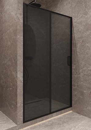 Душевая дверь Timo TD-150/03GR-6 150x195 графит, черный