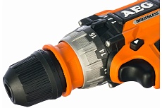 Бесщеточная аккумуляторная дрель AEG BSB 18CBL LI-202C 4935448462