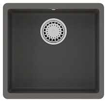 Кухонная мойка Lemark Sinara 440-U 44 см серый шёлк, 9910071