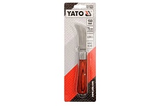 Нож электрика для разделки кабеля Yato изогнутый YT-7601