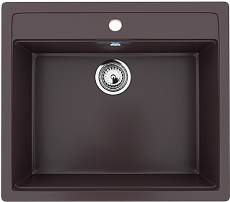 Кухонная мойка Ulgran Classic U-104-345 56 см шоколад