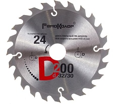 Диск пильный по дереву (200x32/30 мм; 30T) РемоКолор 74-1-201