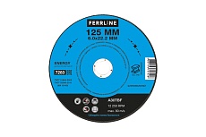 Круг для шлифования по металлу Energy (125х6х22.2 мм; A30TBF) FerrLine 7283