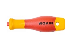 Диэлектрическая отвертка Wokin шлицевая, 1x5.5x125 мм 1352855