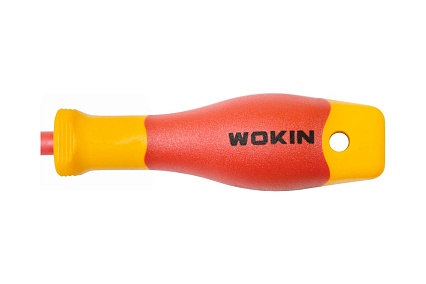 Диэлектрическая отвертка Wokin шлицевая, 1x5.5x125 мм 1352855