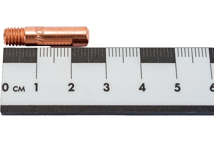Наконечник контактный ECU (10 шт; M6х25 мм; 1 мм) Fubag FB.CTM6.25-10