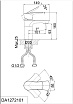 Смеситель для раковины D&K Rhein Reisling DA1272101