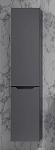 Шкаф пенал AQUAme S3 33 см антрацит AQM9003WH
